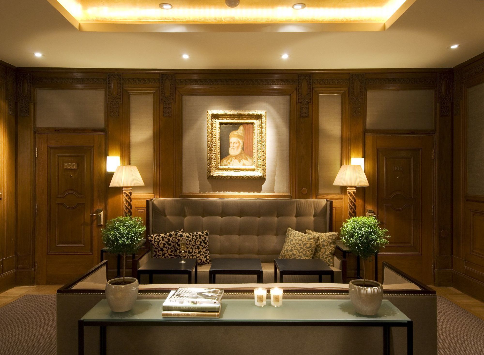 โรงแรมดิโพลแมต สต็อกโฮล์ม ภายใน รูปภาพ The interior of the club