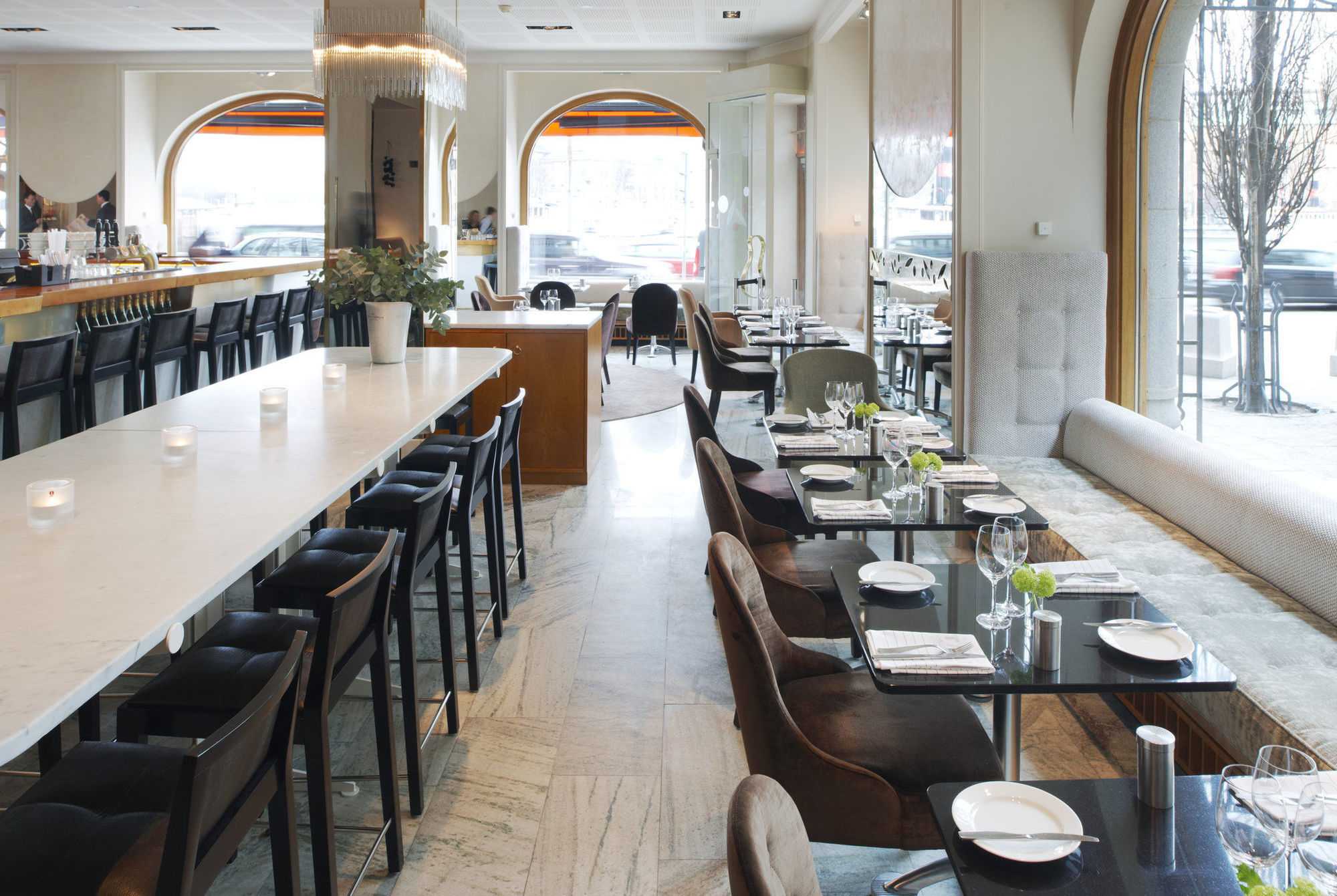 โรงแรมดิโพลแมต สต็อกโฮล์ม ร้านอาหาร รูปภาพ Restaurant interior